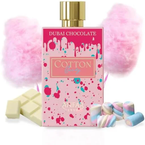 ادکلن آنفر 1950 دبی شکلات پشمک 80 میل - رایحه شرقی شیرین ماندگار برای زنان و مردان