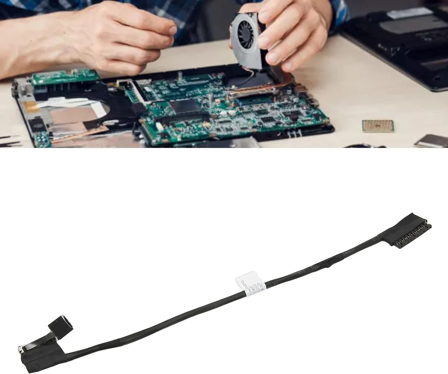 کابل باتری جایگزین برای دل Latitude 7480 7490 E7480 E7490 DC02002NI00، کابل باتری لپ تاپ.