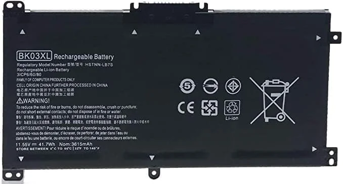 باتری جایگزین برای سری HP BK03XL Pavilion X360 14