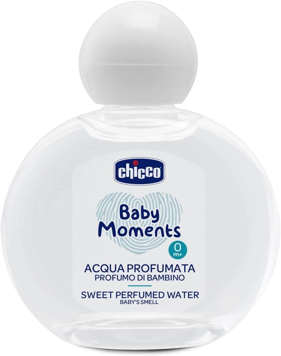 ادکلن کودک چیکو مدل Baby Moments Sweet Perfumed Water مناسب پوست لطیف نوزاد از بدو تولد 100 میلی لیتر