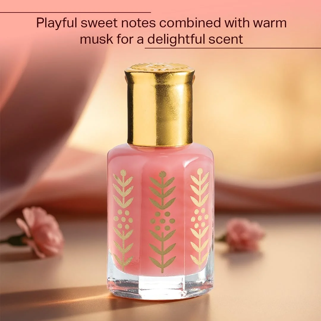 روغن عطر غلیظ نوال مشک سویتی – رایحه ای شیرین و دلپذیر آمیخته با نت های گرم، عطر عطار ماندگار و یونیسکس برای آقایان و بانوان (12 میلی لیتر، سویتی مشک)