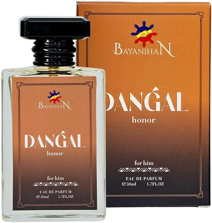 ادکلن مردانه BAYANIHAN Dangal Honor، ۵۰ میلی لیتر، رایحه گرم و تند با نت های هل، تافی، چوب عنبر و وتیور ادکلن مردانه BAYANIHAN Dangal Honor، ۵۰ میلی لیتر، رایحه گرم و تند با نت های هل، تافی، چوب عنبر و وتیور