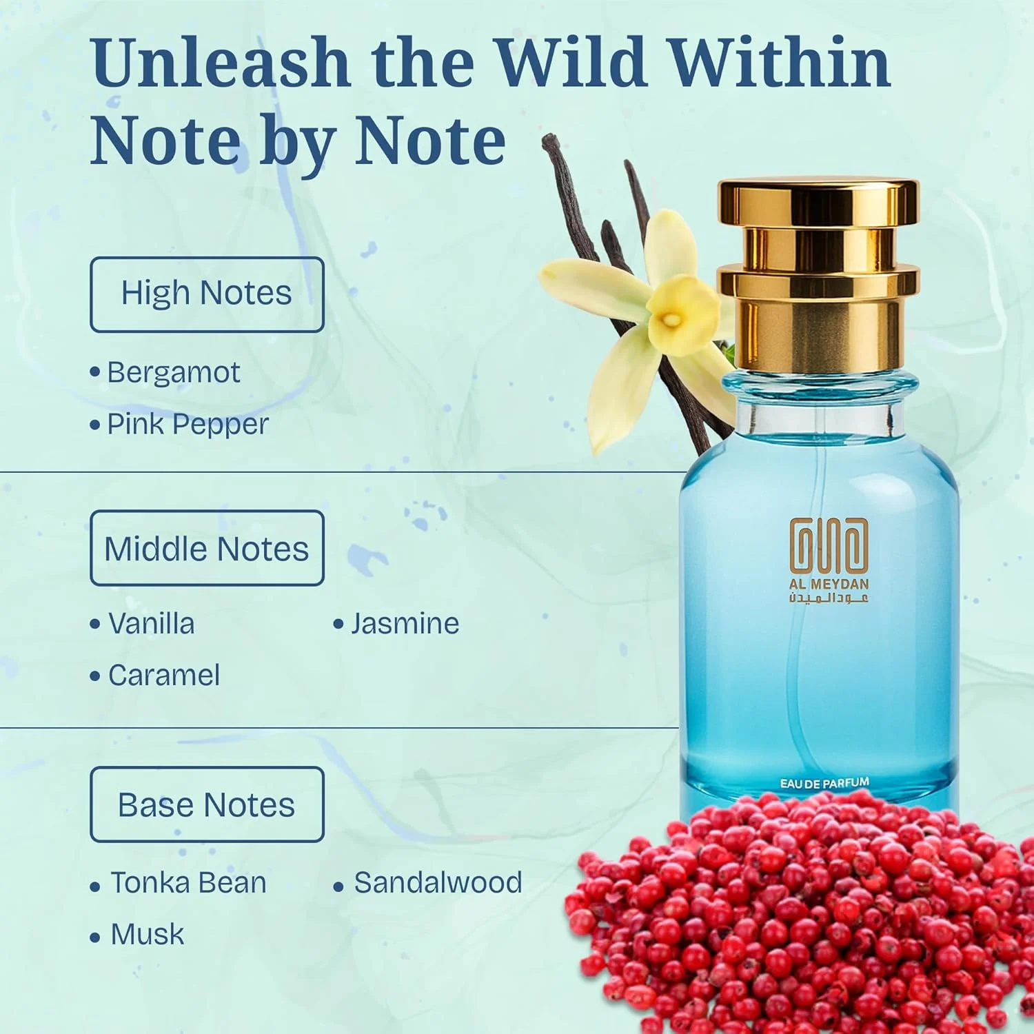 عطر روغنی برای زنان و مردان – رایحه وانیل – عطر روغنی گرم و شیرین با اسانس وانیل خالص – رایحه ماندگار بدون الکل مناسب برای هر دو جنس (80 میلی لیتر)