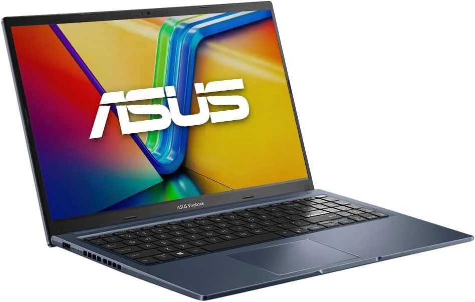 لپ تاپ ASUS Vivobook 15 X1502VA-NJ1303 با پردازنده Intel Core i5-13420H، صفحه نمایش 15.6 اینچی FHD، رم 16 گیگابایتی، حافظه SSD 512 گیگابایتی، گرافیک Intel UHD، کیبورد با نور پس زمینه، و Windows 11 به همراه Office Home 2024، رنگ آبی آرام