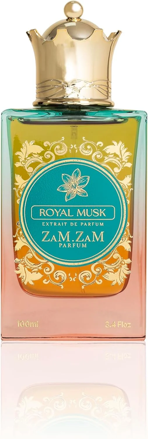رویال مشک ۱۰۰ میلی‌لیتر عطر یونیسکس – ترکیبی فریبنده از ترنج، یلانگ یلانگ و فلفل با یاس ظریف، گل برف و ریشه زنبق، مشک گرم و موم زنبور عسل – ماندگاری طولانی
