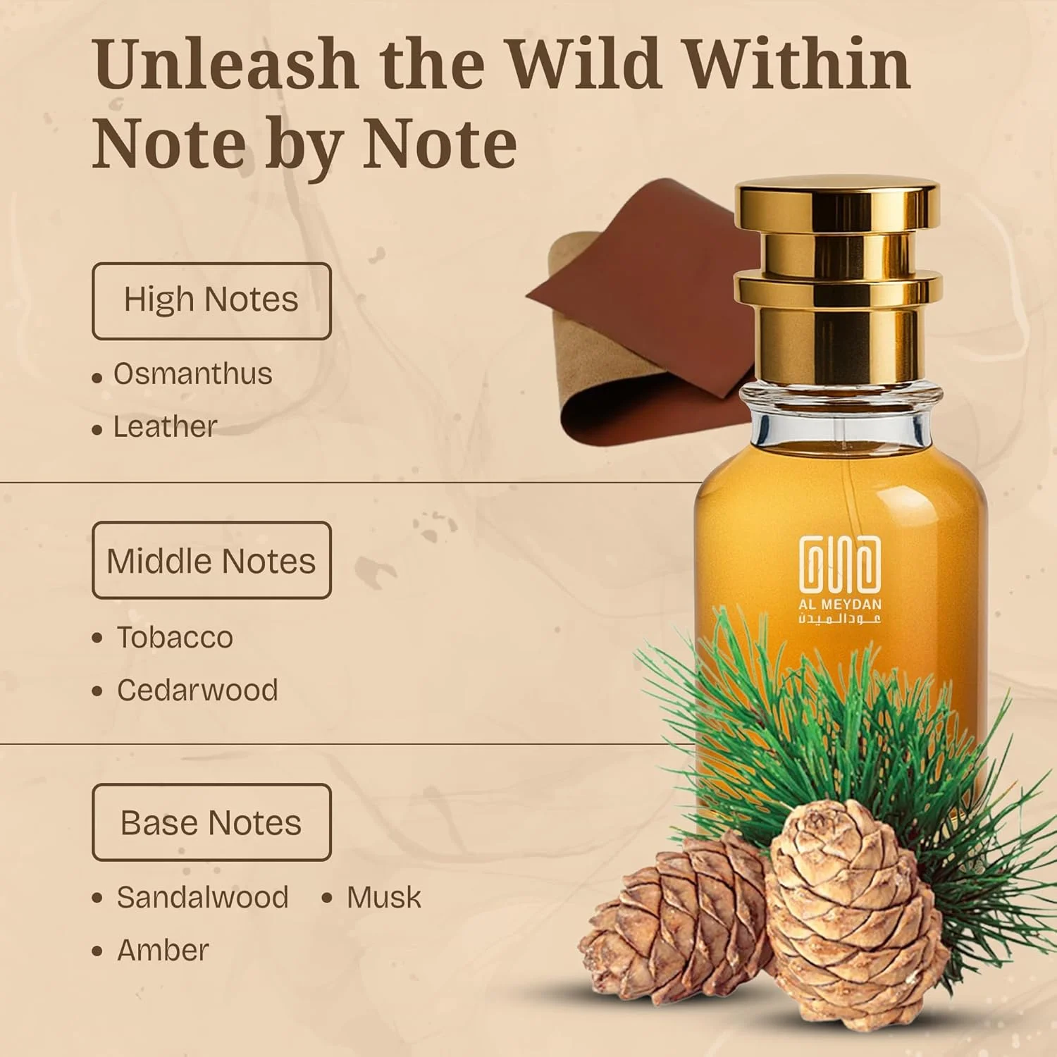 عطر روغنی زنانه و مردانه – الهام گرفته از Curee Instenssed – روغن عطر چرم و تنباکو بدون الکل – رایحه گرم و ماندگار یونیسکس (100 میلی لیتر)