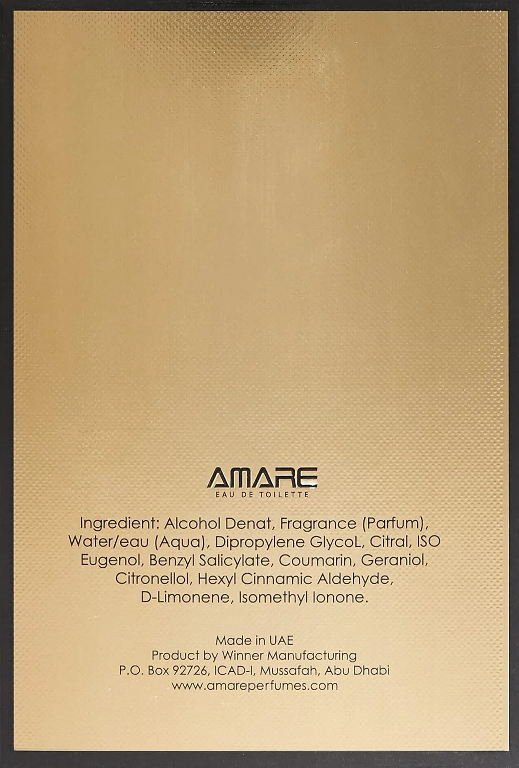 ادوتویلت مردانه کاوالیر - رایحه شرقی اگزوتیک با عنبر غنی و ادویه های گرم - 100 میلی لیتر - عطر لوکس از AMARE