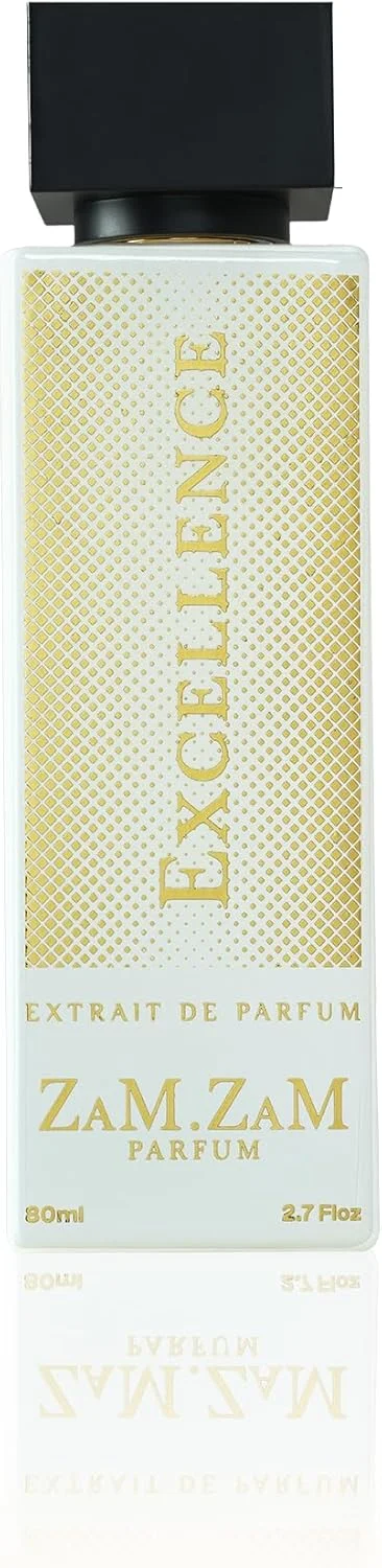 ادکلن унисекс 80 میلی لیتری Excellence | رایحه لوکس ماندگار با آمبروکسان، ترنج، ریشه زنبق، یاس، عنبر، نعناع هندی و مشک | رایحه چوبی گلی تازه و پیچیده