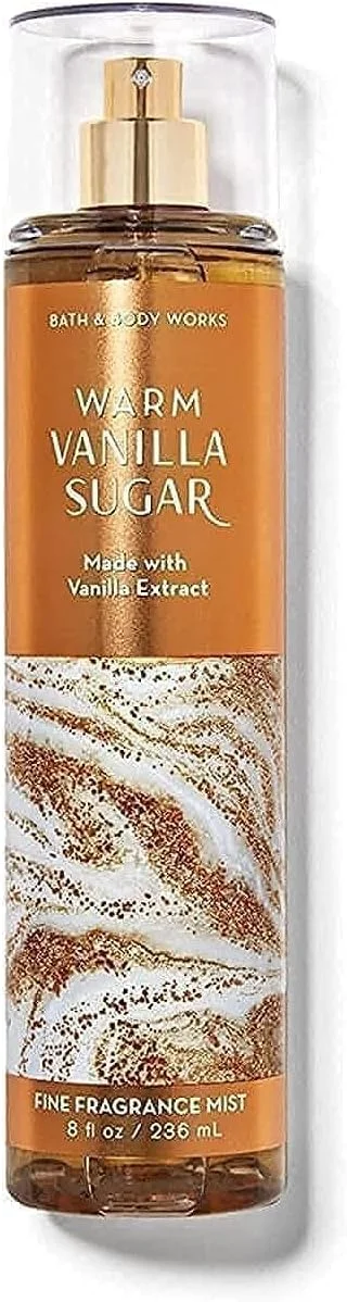 اسپری خوشبو کننده بدن با رایحه وانیل و شکر گرم بادی اند بادی ورکس