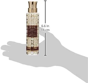 اسپری عطر آبی عود طبیعی حمیدی 100 میلی لیتر / 3.4 اونس، بدون الکل، روغن استخراج شده طبیعی (عود طبیعی)