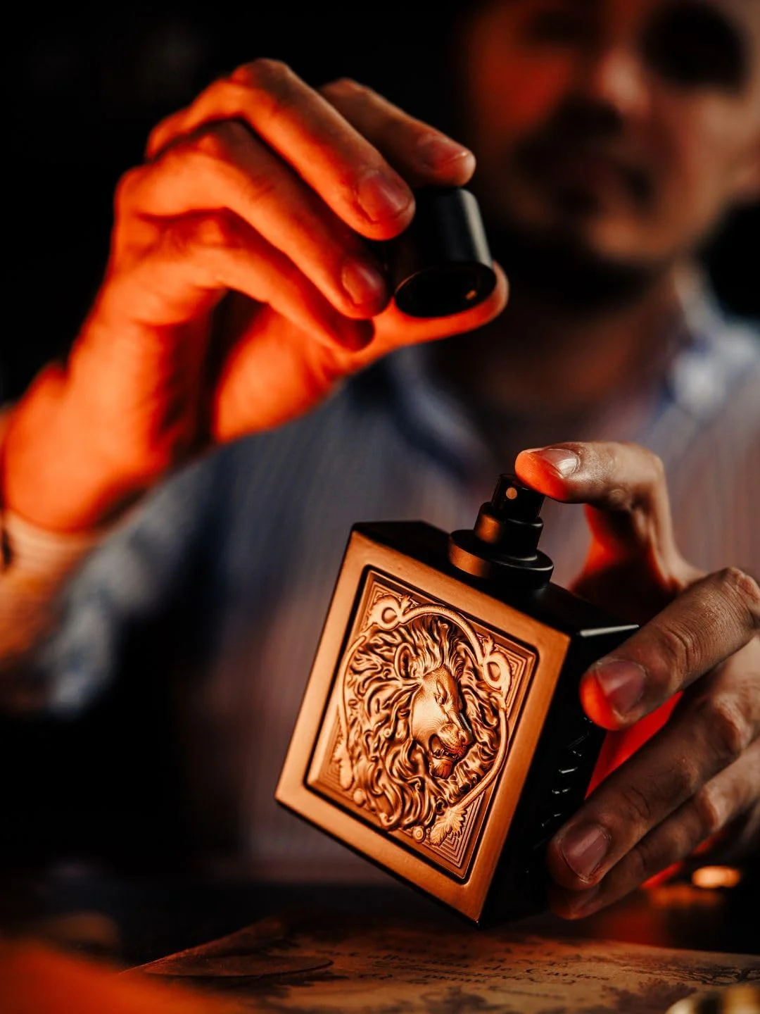 ادکلن مردانه ریهان مدل Lion، حجم ۱۰۰ میلی لیتر