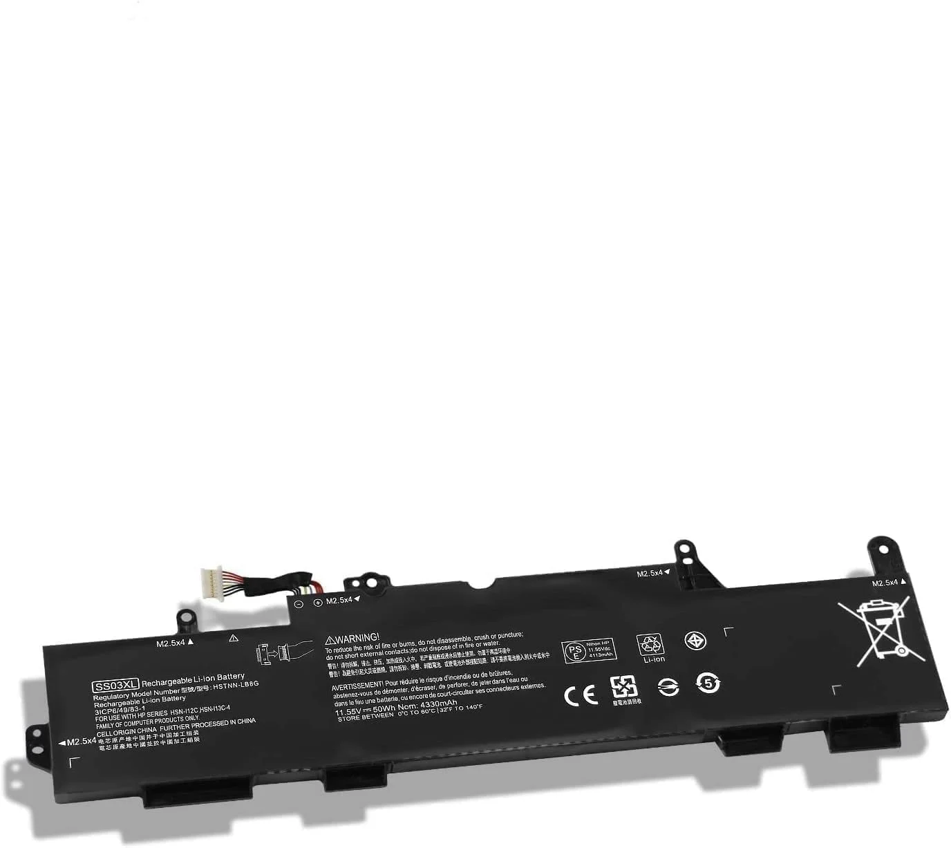 باتری جایگزین جدید SS03XL برای //h.P'' EliteBook 730 735 740 745 830 840 846 G5 Elite.Book 735 745 830 840 846 G6 MT44 MT45 Mobile Thin Client Z.BOOK 14U G5 G6 HSTNN-LB8G