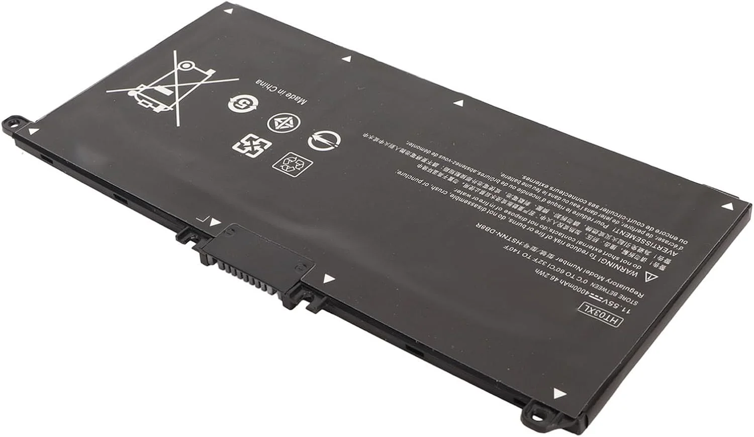 باتری لپ تاپ HT03XL L11119 855 با عملکرد بالا A+ 3 سلولی 46.2Wh 4000mAh 11.55V شارژ سریع و مصرف برق پایین سازگار با سری Pavilion 15 CS 15 CW 15 DA 15 DB