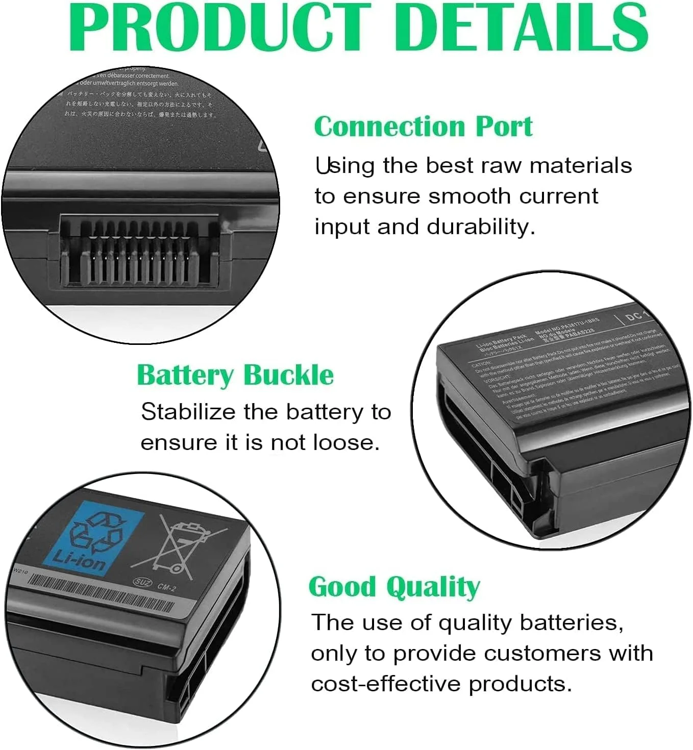 باتری PA3817U-1BRS سازگار با توشیبا Satellite