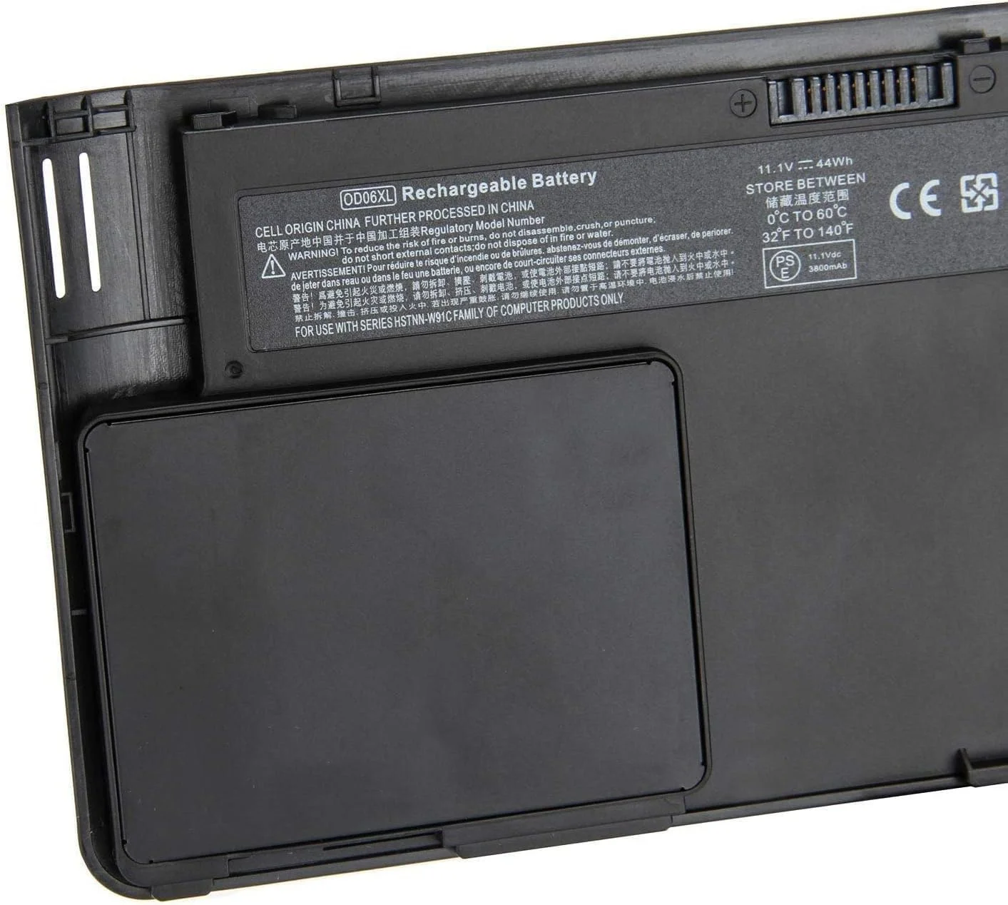 باتری جایگزین لپ تاپ OD06XL برای تبلت های سری H.P Elitebook Revolve 810 G1 G2 G3، شماره قطعه 0D06XL OD06 698750-171 698750-1C1 698943-001 H6L25AA H6L25UT HSTNN-IB4F HSTNN-W91C 11.1V 44Wh باتری جایگزین لپ تاپ OD06XL برای تبلت های سری H.P Elitebook Revolve 810 G1 G2 G3، شماره قطعه 0D06XL OD06 698750-171 698750-1C1 698943-001 H6L25AA H6L25UT HSTNN-IB4F HSTNN-W91C 11.1V 44Wh