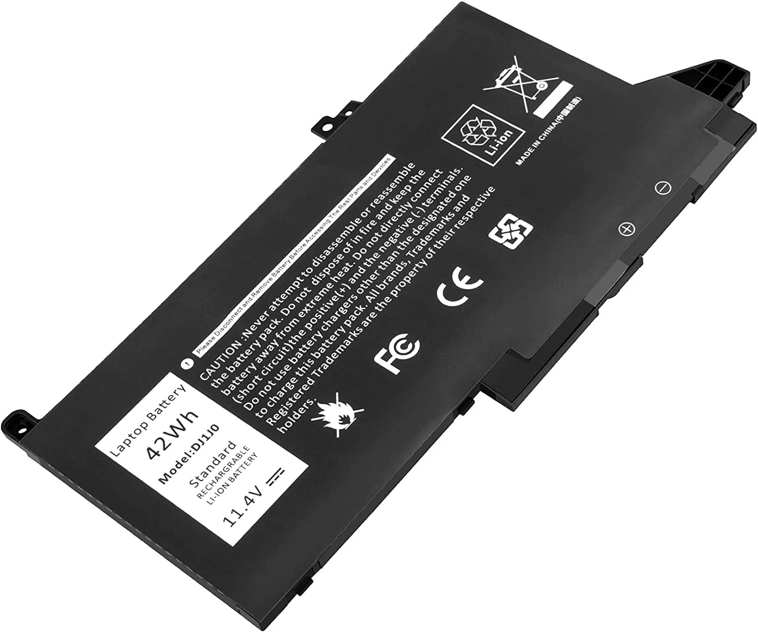 باتری لپ تاپ DJ1J0 PGFX4 مناسب برای Dell Latitude 7280 7290 7380 7390 7480 7490 لیتیوم-یونی 451-BBZL PGFX4 ONFOH DJ1JO باتری 6 سلولی باتری لپ تاپ DJ1J0 PGFX4 مناسب برای Dell Latitude 7280 7290 7380 7390 7480 7490 لیتیوم-یونی 451-BBZL PGFX4 ONFOH DJ1JO باتری 6 سلولی