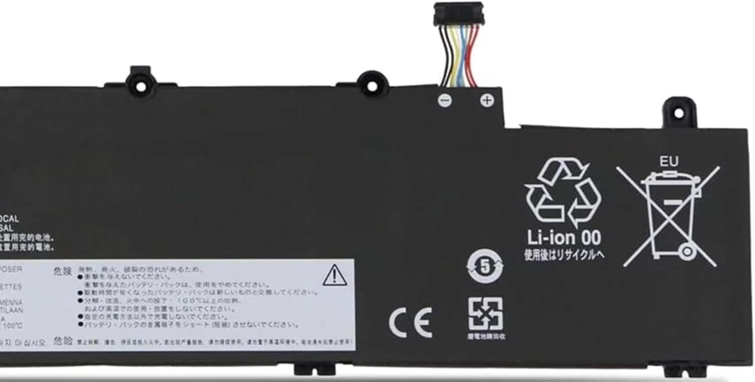 باتری 11.1 ولت 45 وات سازگار با مدل‌های ThinkPad E14 Gen 2 / E14 Gen 3 / E14 Gen 4 / E15 Gen 2 / E15 Gen 3 / E15 Gen 4 با شماره قطعات L19M3PD5 L19L3PD5 L19C3PD5 L19D3PD5 SB10X02591 5B10X02606 SB10X02597