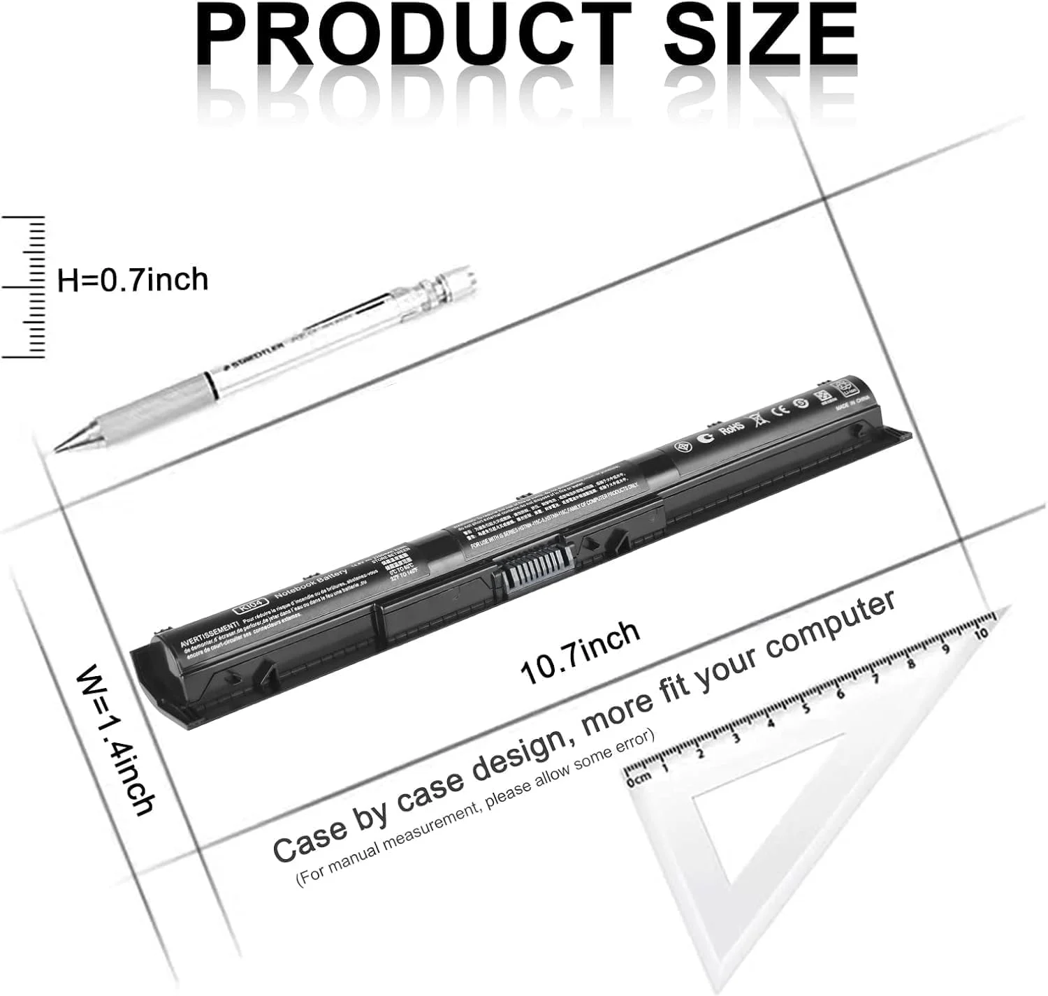 باتری لپ تاپ مدل KI04 برای اچ پی پاویلیون