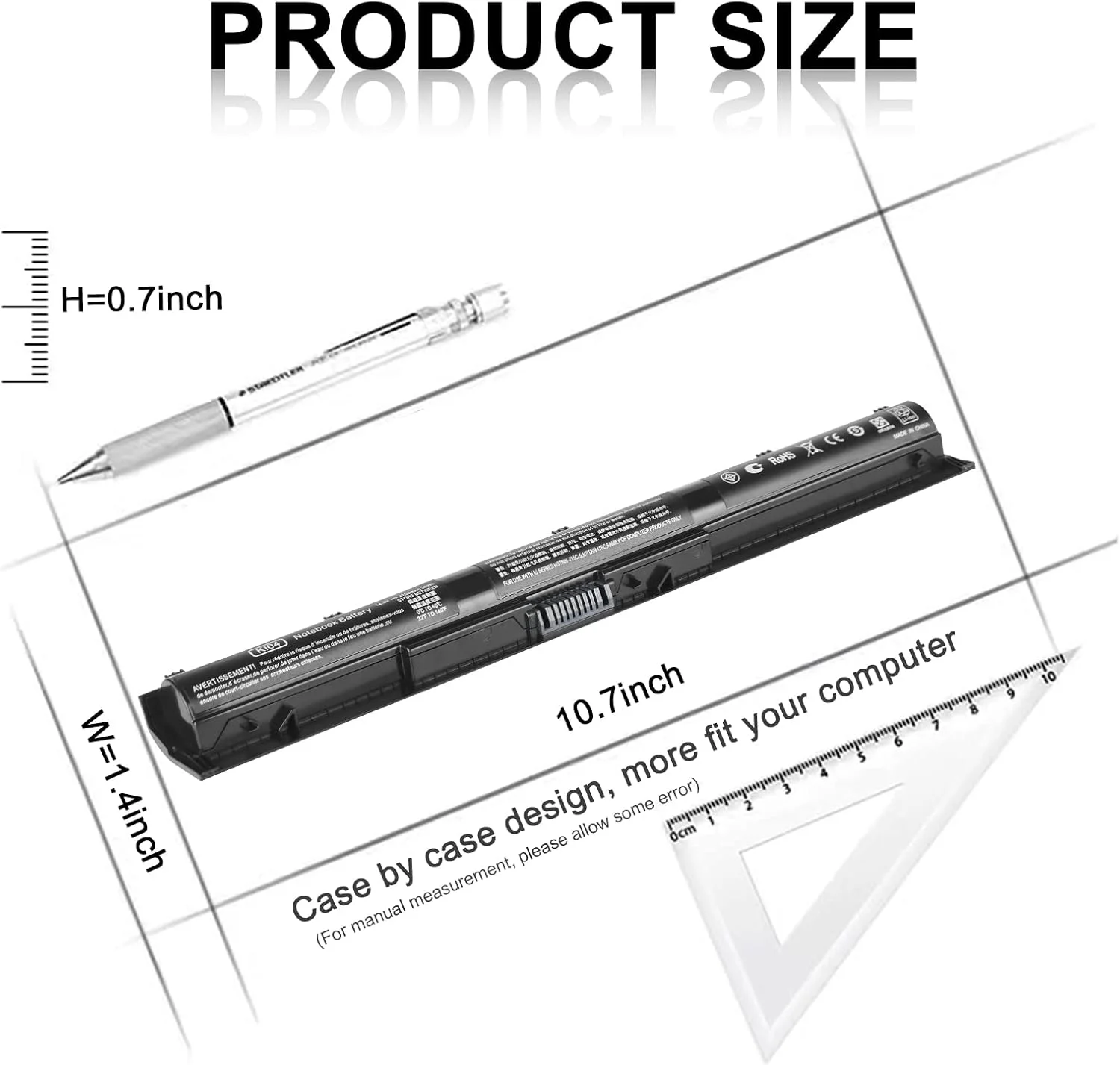 باتری لپ تاپ GDORUN KI04 برای HP Pavilion 14-AB 14T-AB 15-AB 15-AN 17-G 17T-G 006TU 000 038TX K1O4 TPN-Q158 Q159 Q160 Q161 Q162 N2L84AA 800009-421 800049-001 800010-421 800050-001 HSTNN-DB6T LB6R باتری لپ تاپ GDORUN KI04 برای HP Pavilion 14-AB 14T-AB 15-AB 15-AN 17-G 17T-G 006TU 000 038TX K1O4 TPN-Q158 Q159 Q160 Q161 Q162 N2L84AA 800009-421 800049-001 800010-421 800050-001 HSTNN-DB6T LB6R