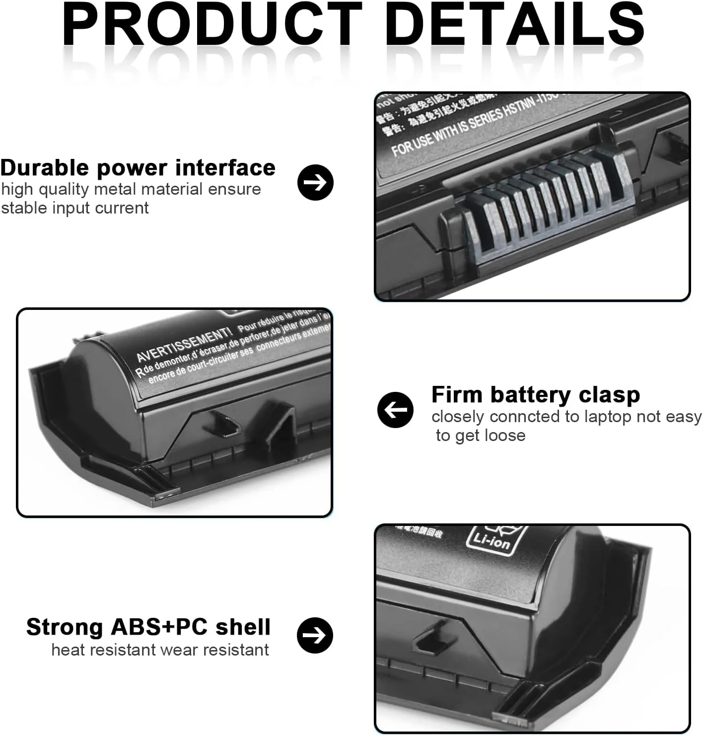 باتری لپ تاپ GDORUN KI04 برای HP Pavilion 14-AB 14T-AB 15-AB 15-AN 17-G 17T-G 006TU 000 038TX K1O4 TPN-Q158 Q159 Q160 Q161 Q162 N2L84AA 800009-421 800049-001 800010-421 800050-001 HSTNN-DB6T LB6R باتری لپ تاپ GDORUN KI04 برای HP Pavilion 14-AB 14T-AB 15-AB 15-AN 17-G 17T-G 006TU 000 038TX K1O4 TPN-Q158 Q159 Q160 Q161 Q162 N2L84AA 800009-421 800049-001 800010-421 800050-001 HSTNN-DB6T LB6R