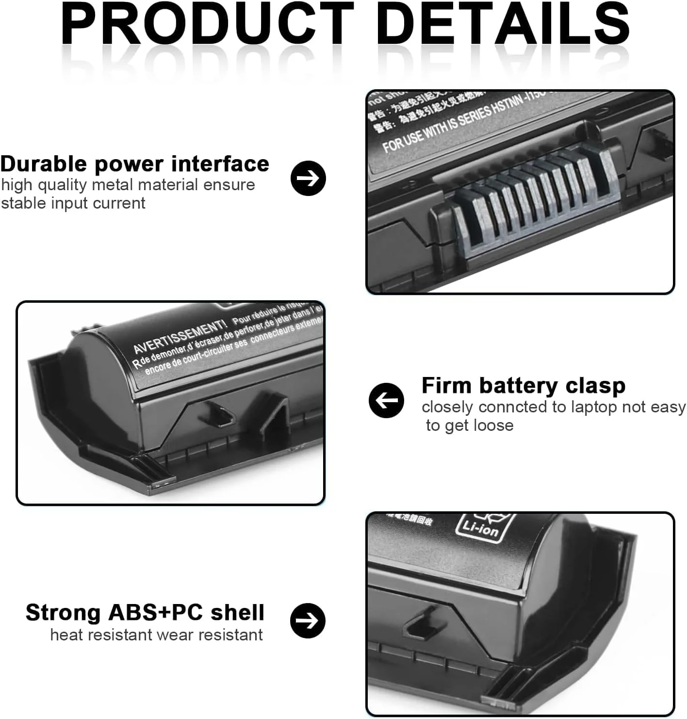 باتری لپ تاپ مدل KI04 برای اچ پی پاویلیون