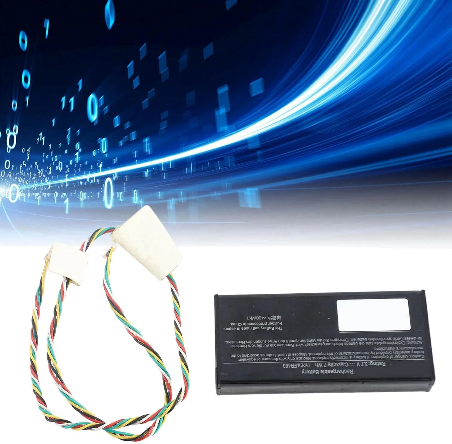 باتری لپ تاپ Jectse FR463 NU209 با کابل اتصال، نصب آسان 3.7 ولت 7 وات باتری لیتیوم یونی، جایگزینی برای Poweredge Perc 5i 6i، طراحی جمع و جور برای فعالیت های خارج از منزل باتری لپ تاپ Jectse FR463 NU209 با کابل اتصال، نصب آسان 3.7 ولت 7 وات باتری لیتیوم یونی، جایگزینی برای Poweredge Perc 5i 6i، طراحی جمع و جور برای فعالیت های خارج از منزل