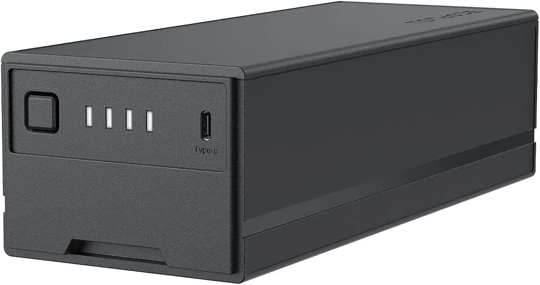 باتری پلاگین 298Wh اکوفلو برای کول باکس GLACIER تا 40 ساعت پخش، شارژر 100W USB-C باتری لیتیومی برای لپ تاپ [GLACIER شامل نمی شود]