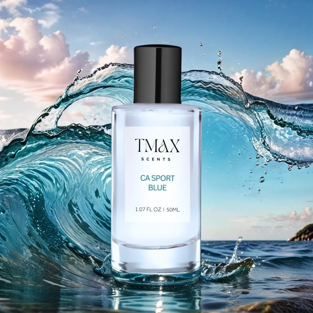 ادو پرفیوم مردانه CA Sport Blue، ۵۰ میلی لیتر – رایحه مرکباتی و چوبی با طراوت و ماندگاری بالا