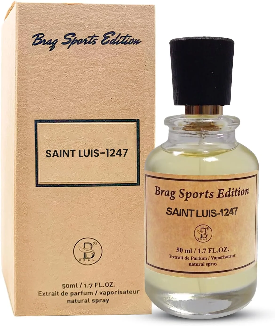 ادیشن های ورزشی بِرَگ Saint Luis-1247 عطر مردانه 50 میلی لیتر | ادو پرفیوم عربی ماندگاری طولانی | عطر مردانه | بهترین EDP برای مناسبت های خاص عطر رجالی | عطور | عطر | عطور للرجال - تصویر 2