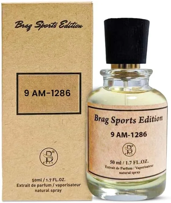 Brag Sport Edition 9 AM 1286 1.7 OZ | ادو پرفیوم مردانه و زنانه | عطر عربی ماندگار | عطرهای لوکس مردانه و زنانه | عطر زنانه | عطر مردانه - تصویر 2 Brag Sport Edition 9 AM 1286 1.7 OZ | ادو پرفیوم مردانه و زنانه | عطر عربی ماندگار | عطرهای لوکس مردانه و زنانه | عطر زنانه | عطر مردانه - تصویر 2