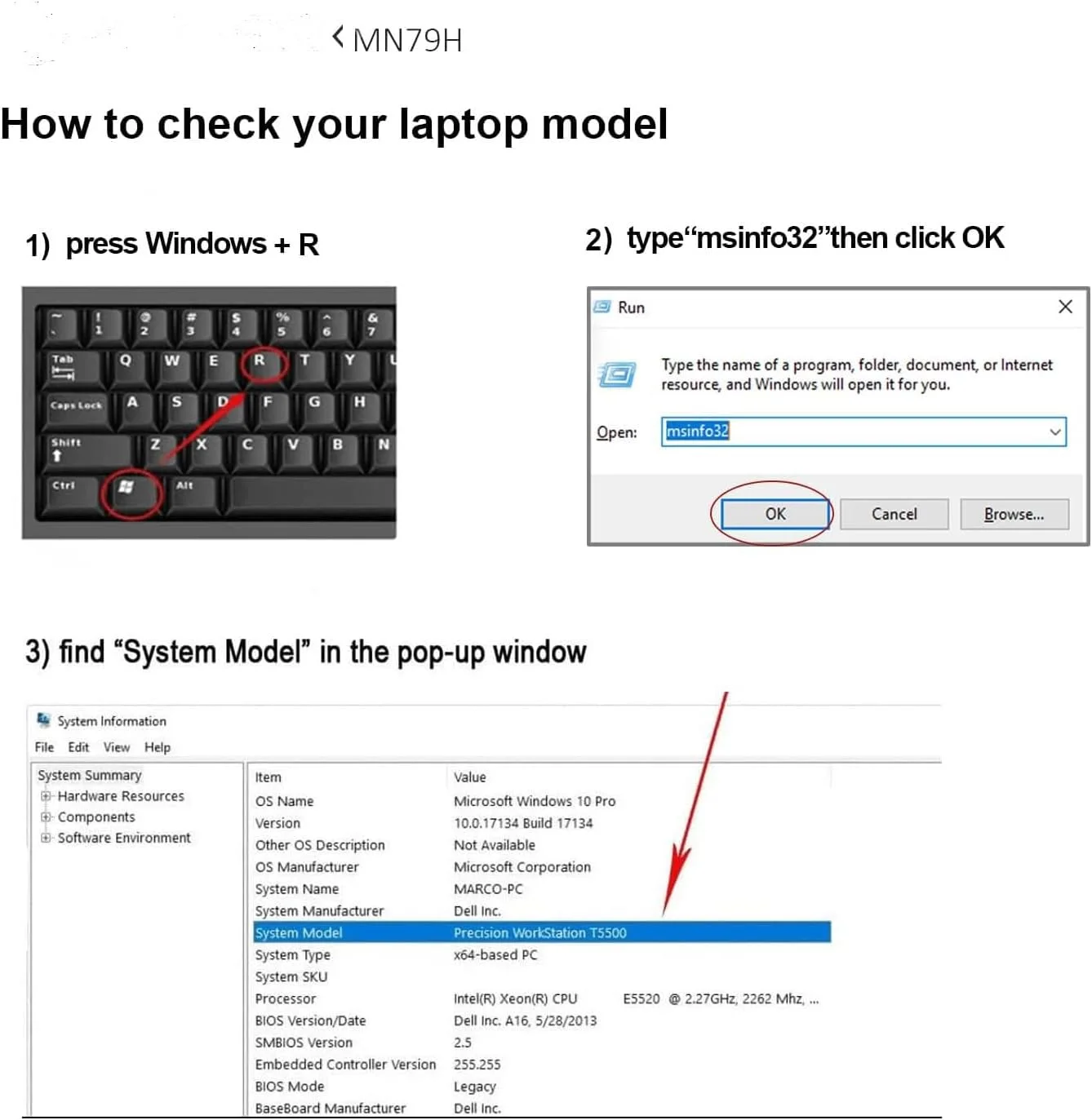 باتری MN79H سازگار با Dell XPS 13 Plus 9320 XPS 13 9340 سری P151G P151G001 P151G002 Intel Core Ultra 5 125H 7 155H 165H نسل دوازدهم i5-1240P i7-1260P J7H5M NXRKW 0NXRKW 0MN79H 0J7H5M 55Wh