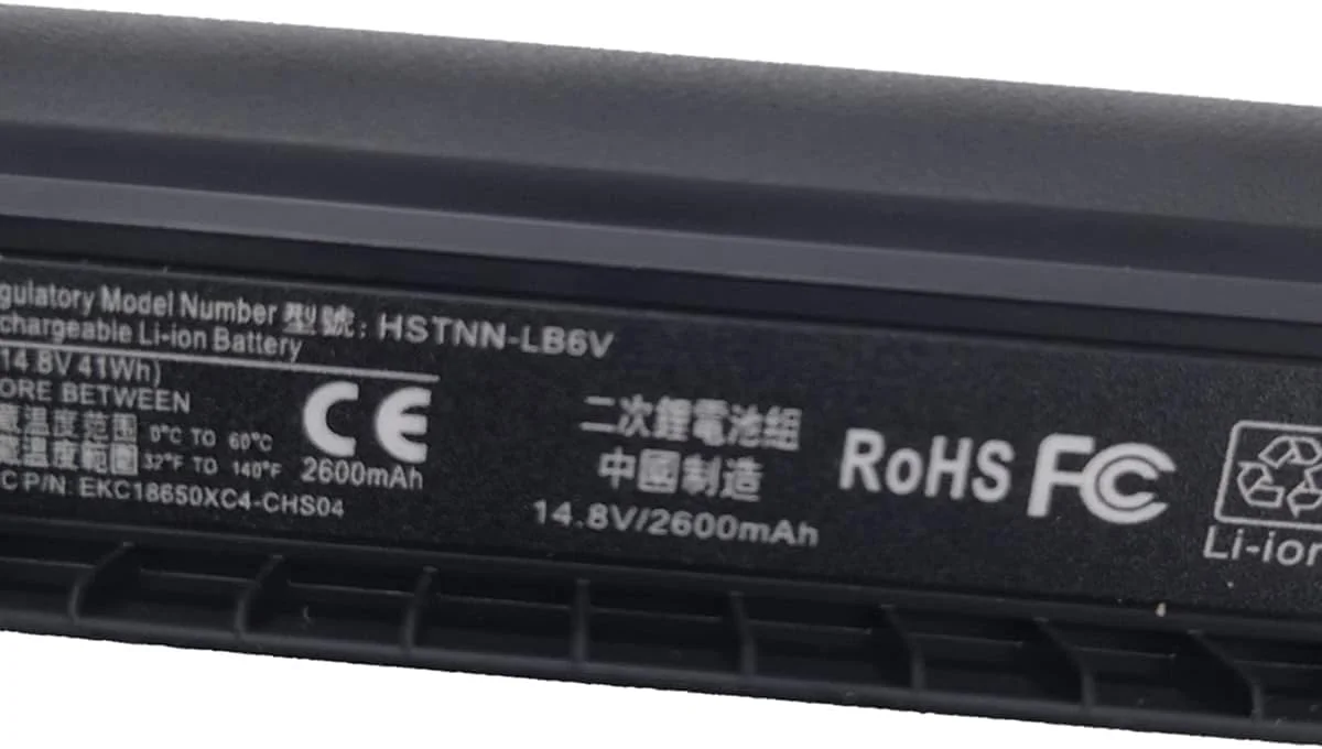 سازگار با باتری لپ تاپ H P Spare 807957-001، باتری HS04 H P، باتری قابل شارژ H P HS03، باتری H P Spare 807956-001، H P. HSTNN LB6U سری H P Pavilion 14 و 15.