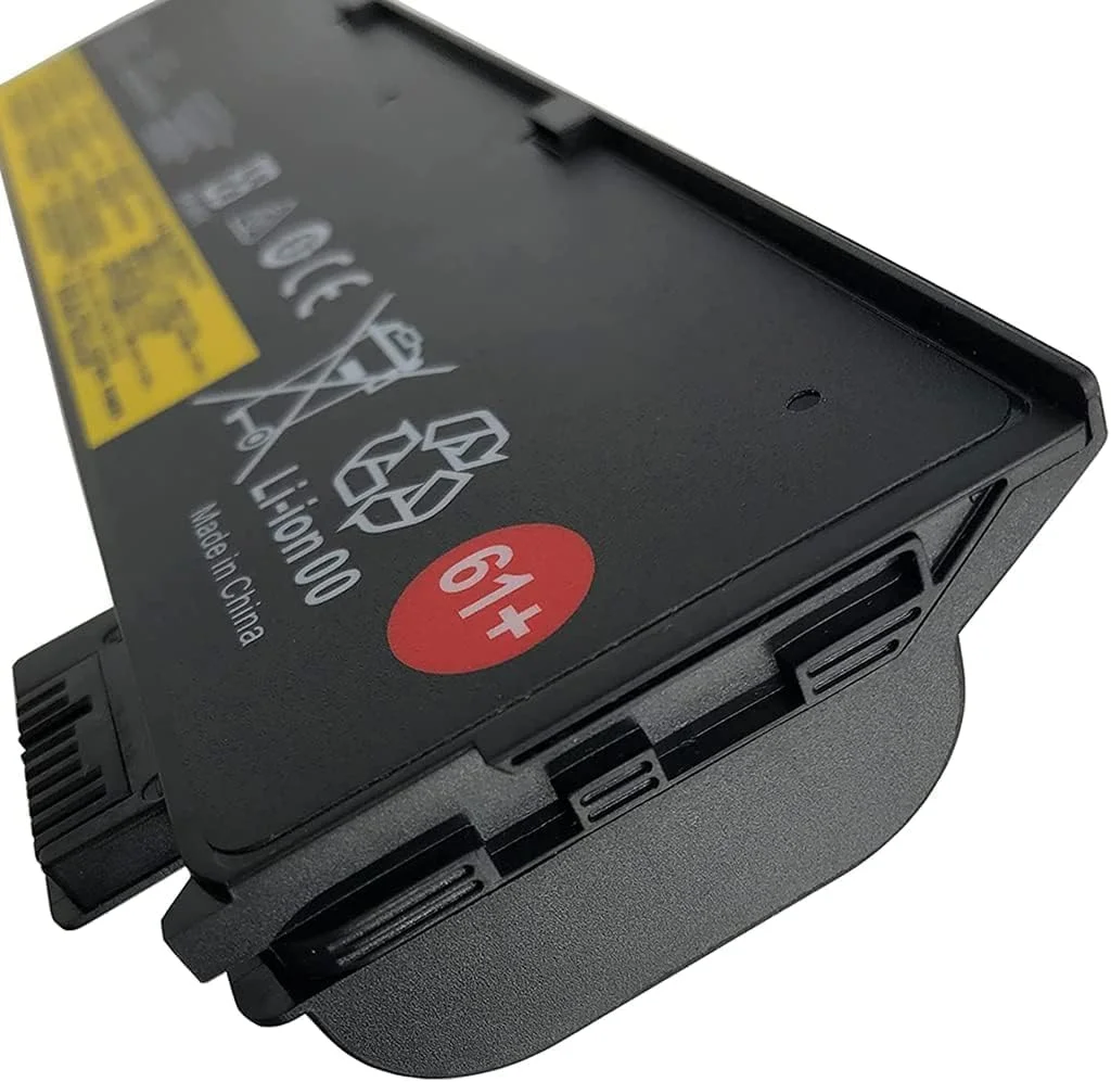 باتری مدل 61+ سازگار با لپ‌تاپ‌های Lenovo ThinkPad T470, T480, T570, T580, A475, P51S, P52S, TP25 Series، شماره قطعات 4X50M0881, 01AV491, SB10K97582, SB10K97583, SB10K97661, L18M6P71, 02DL023، ولتاژ 10.8V، توان 48Wh، ظرفیت 4400mAh
