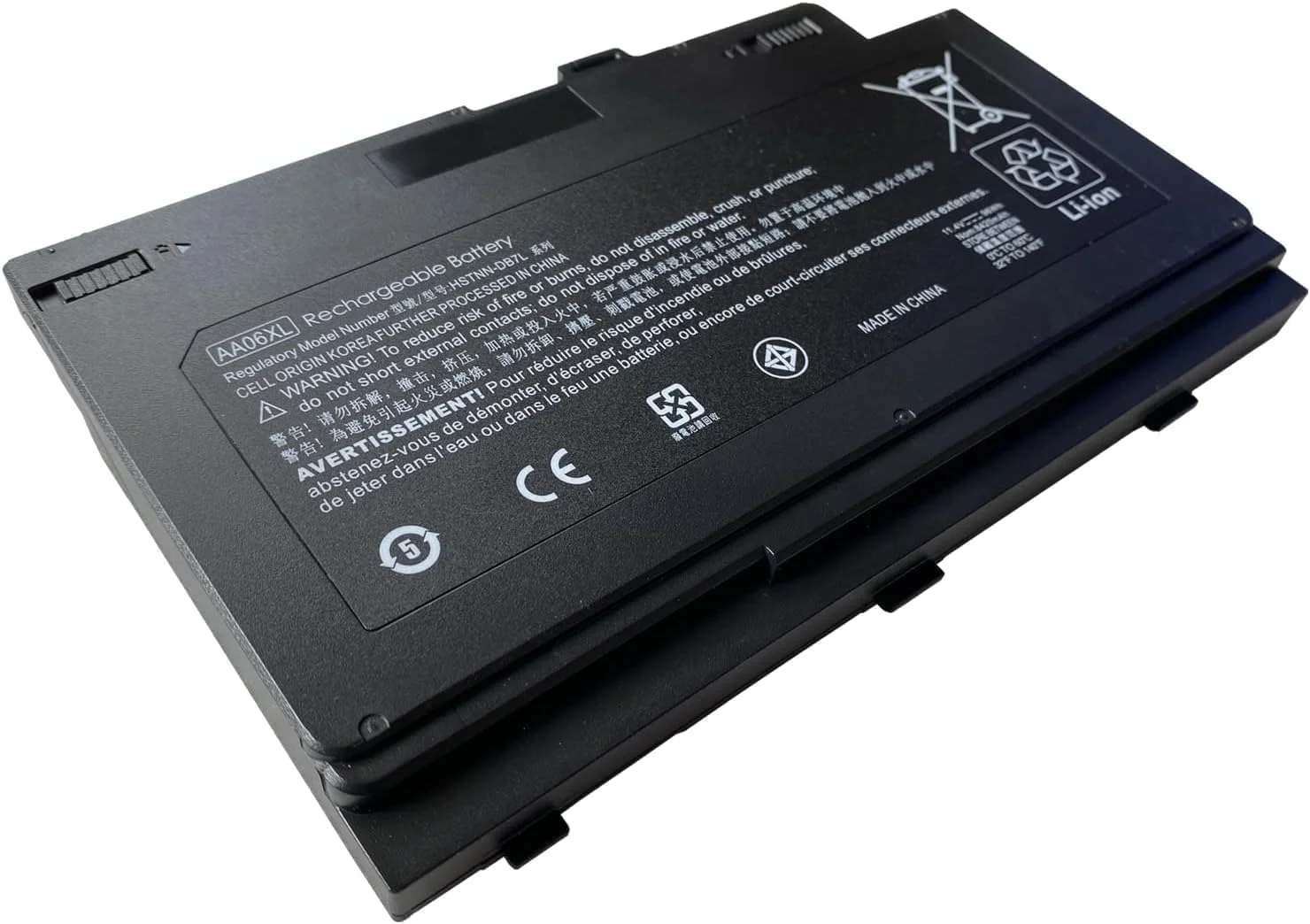 باتری لپ تاپ سازگار با ایستگاه کاری موبایل HP ZBook 17 G4 مدل HSTNN-DB7L AA06096XL AAO6XL 852711-850 852527-241 852527-242 852527-221 852527-222