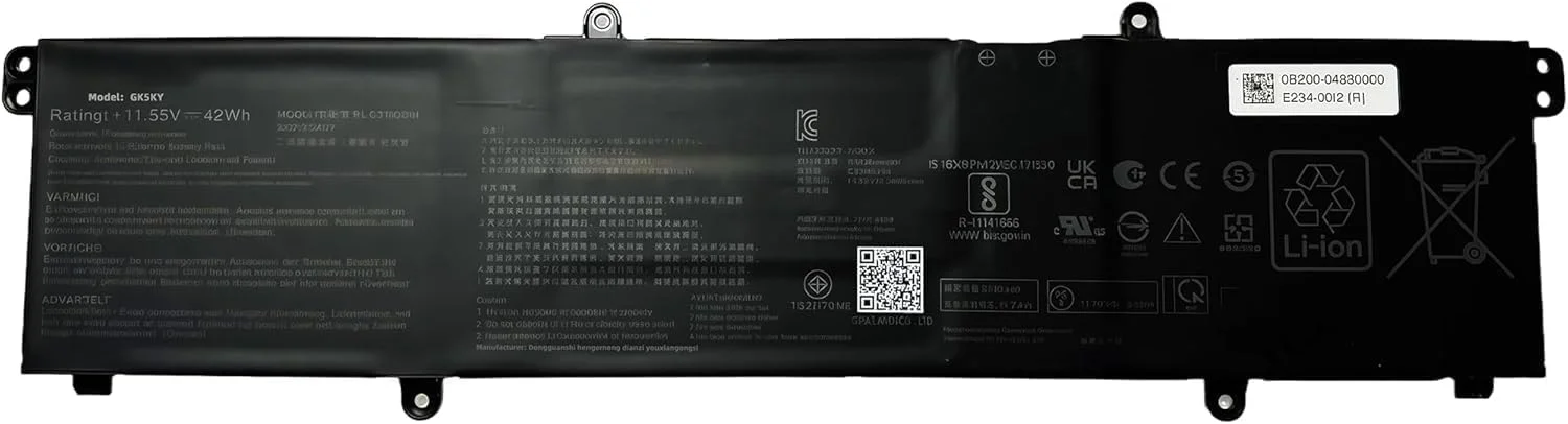 باتری لپ تاپ مدل C31N2204 جایگزین برای ایسوس