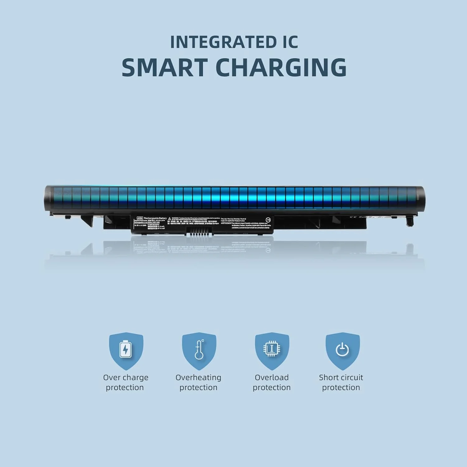 باتری BIUBOTY JC04 919701-850 برای لپ تاپ های HP 250 G6 255 240 245 G6 Pavilion 15 15-BS 15-BW 14-BS 14-BW 17-BS Series HSTNN-LB7V HSTNN-LB7W HSTNN-DB8E Spare 919700-850 H STNN-HB7X JC03