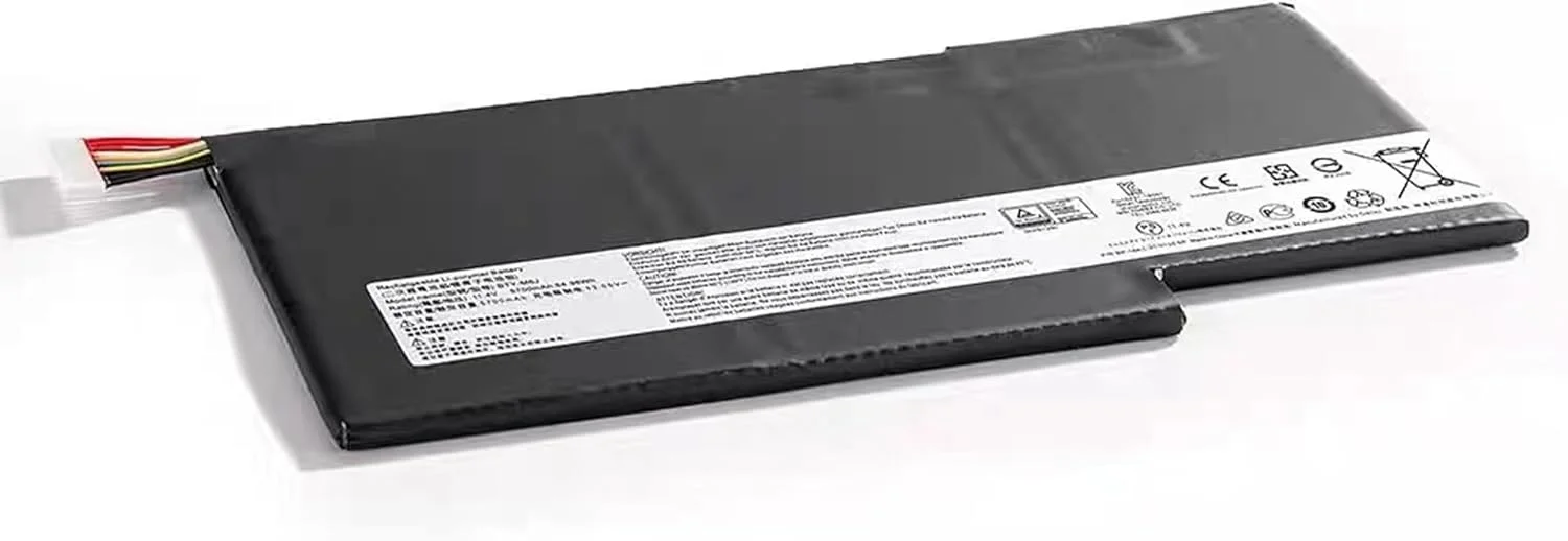 باتری BTY-M6J BTY-U6J سازگار با MSI GS63 7RD 7RE 8RD 8RE 8RF GS63VR 6RF 7RF 7RE GS73 7RE 8RD 8RE 8RF GS73VR 7RF 7RG 8RE WS63 7RF 7RK 8SK 8SJ 8SL WS63VR 7RL MS-16K4 MS-17B1 MS-16K5 MS-16K2