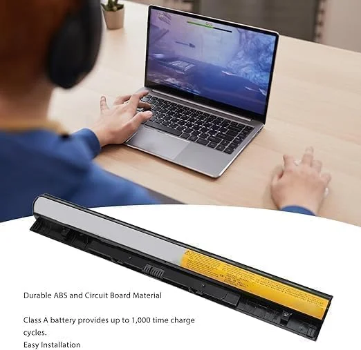 باتری، باتری جایگزین لپ تاپ برای مدل های L12M4E01 L12S4E01 L12L 4A02 G400S G500S، باتری لیتیومی 2650mAh 48Wh، باتری نوت بوک