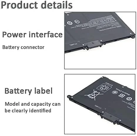 باتری سازگار برای اچ پی پاویلیون HT03XL TF03XL 14-CE 14-CF 14-CK 14-DF 14-DH 14-MA 14-cm 14Q-CS 14Q-CY 15-CS 15-DA 15-DB 15-CW 17-by 17-CA 240 245 250 255 G7 340 348 G5 باتری سازگار برای اچ پی پاویلیون HT03XL TF03XL 14-CE 14-CF 14-CK 14-DF 14-DH 14-MA 14-cm 14Q-CS 14Q-CY 15-CS 15-DA 15-DB 15-CW 17-by 17-CA 240 245 250 255 G7 340 348 G5