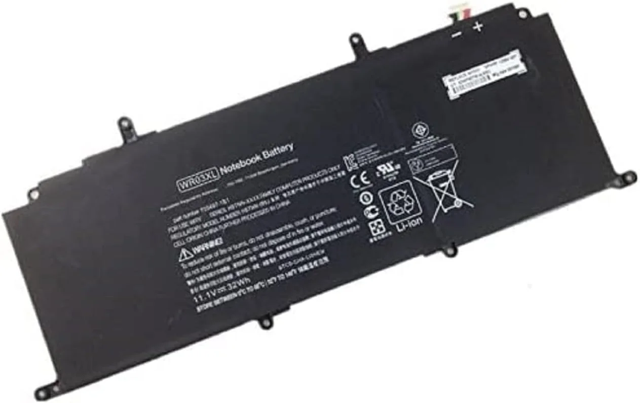 باتری لپ تاپ 11.1 ولت 32 وات ساعت WR03XL سازگار با /H P Split 13 x2 13-m 13-m000 13-m100 13-m200 Detachable Pavilion 13 x2 AMD 13-p 13-p000 13-p100 سری تبلت 2 در 1 x تبلت 1 x 3-M100LA