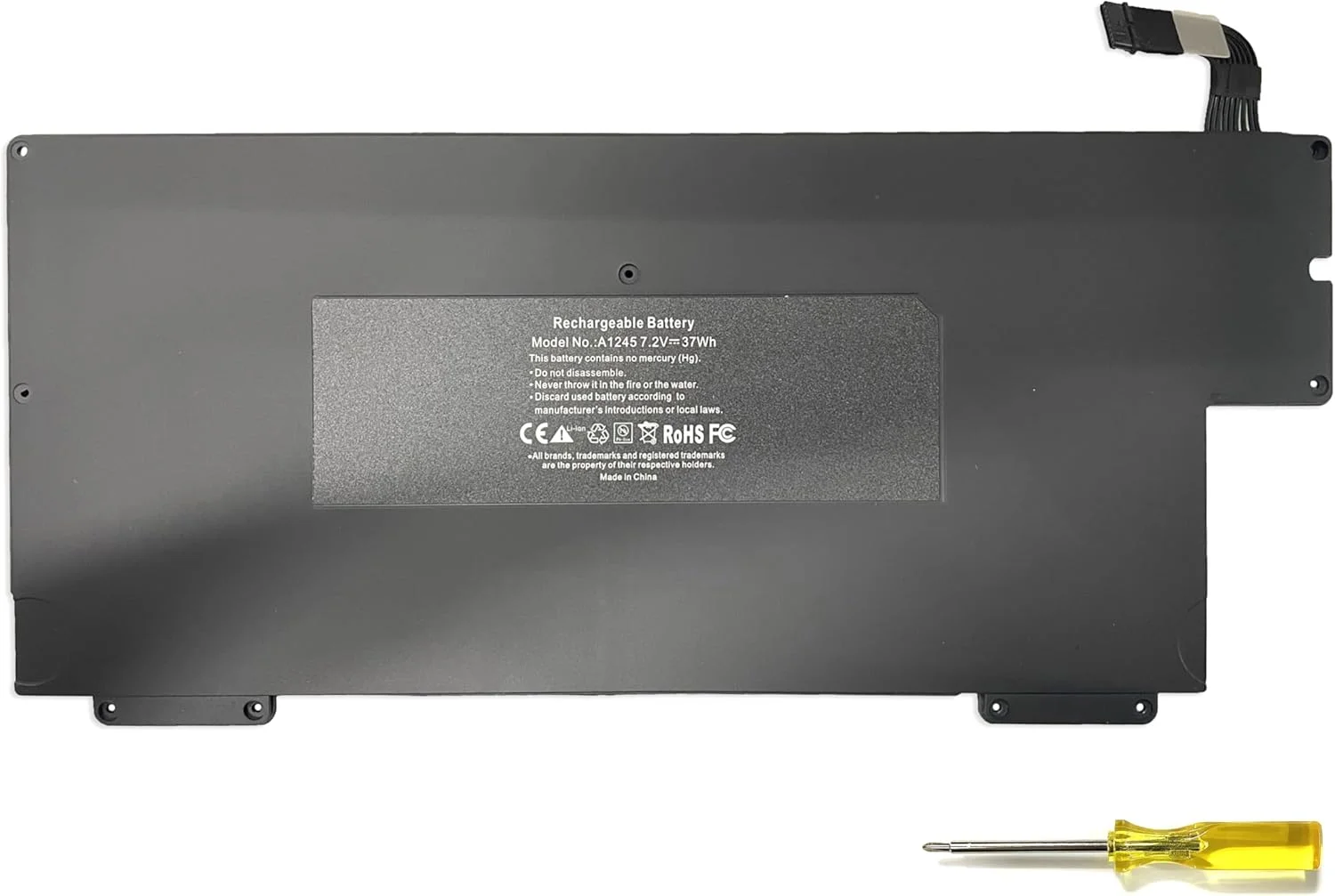 باتری لپ تاپ A1245 سازگار با مک بوک ایر 13 اینچ A1237 A1304 MB003 MB003J/A MB003TA/A MB003X/A MB003ZP/A MC233CH/A MC233LL/A MC234CH/A MC234X/A MC504J/A MC504J/A MC504J/A MC504J/A MC504J03J