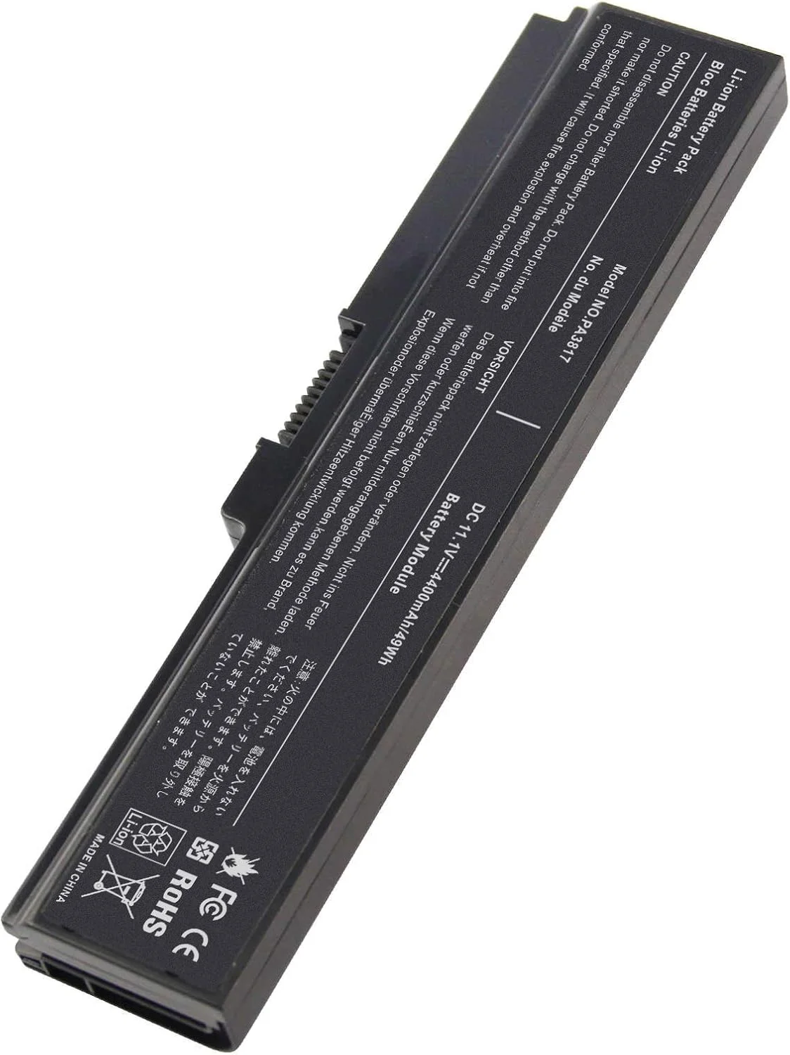 باتری لپ تاپ ARyee PA3817U-1BRS جایگزین برای Toshiba Satellite C655 C675 C675D L645 L645D L655 L655D L675 L675D L745 L745D L755 L755D P745 P755 P775 M645 A660 A655 سری PA3817U باتری لپ تاپ ARyee PA3817U-1BRS جایگزین برای Toshiba Satellite C655 C675 C675D L645 L645D L655 L655D L675 L675D L745 L745D L755 L755D P745 P755 P775 M645 A660 A655 سری PA3817U