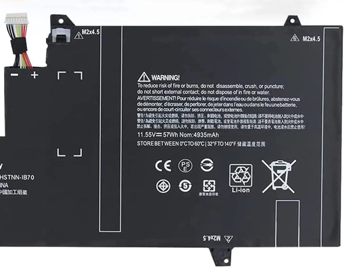 باتری لپ تاپ AKKEE OM03XL مناسب برای HP EliteBook X360 1030 G2 سری 13.3 اینچی OMO3XL HSTNN-IB7O 863167-171 863280-855 863167-1B1 HSN-I04C HSTNN-IB70 11.55V 57Wh 3 سلولی باتری لپ تاپ AKKEE OM03XL مناسب برای HP EliteBook X360 1030 G2 سری 13.3 اینچی OMO3XL HSTNN-IB7O 863167-171 863280-855 863167-1B1 HSN-I04C HSTNN-IB70 11.55V 57Wh 3 سلولی