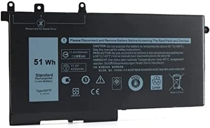 باتری دل مدل 93FTF GJKNX مناسب برای دل Precision 15 3520 3530 D4CMT 3DDDG 83XPC 4YFVG باتری دل مدل 93FTF GJKNX مناسب برای دل Precision 15 3520 3530 D4CMT 3DDDG 83XPC 4YFVG