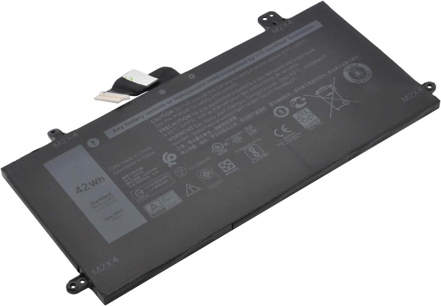 باتری جایگزین برای دل Latitude 12 5285 5290 2-in-1 سری تبلت T17G (7.6V 42Wh) باتری جایگزین برای دل Latitude 12 5285 5290 2-in-1 سری تبلت T17G (7.6V 42Wh)