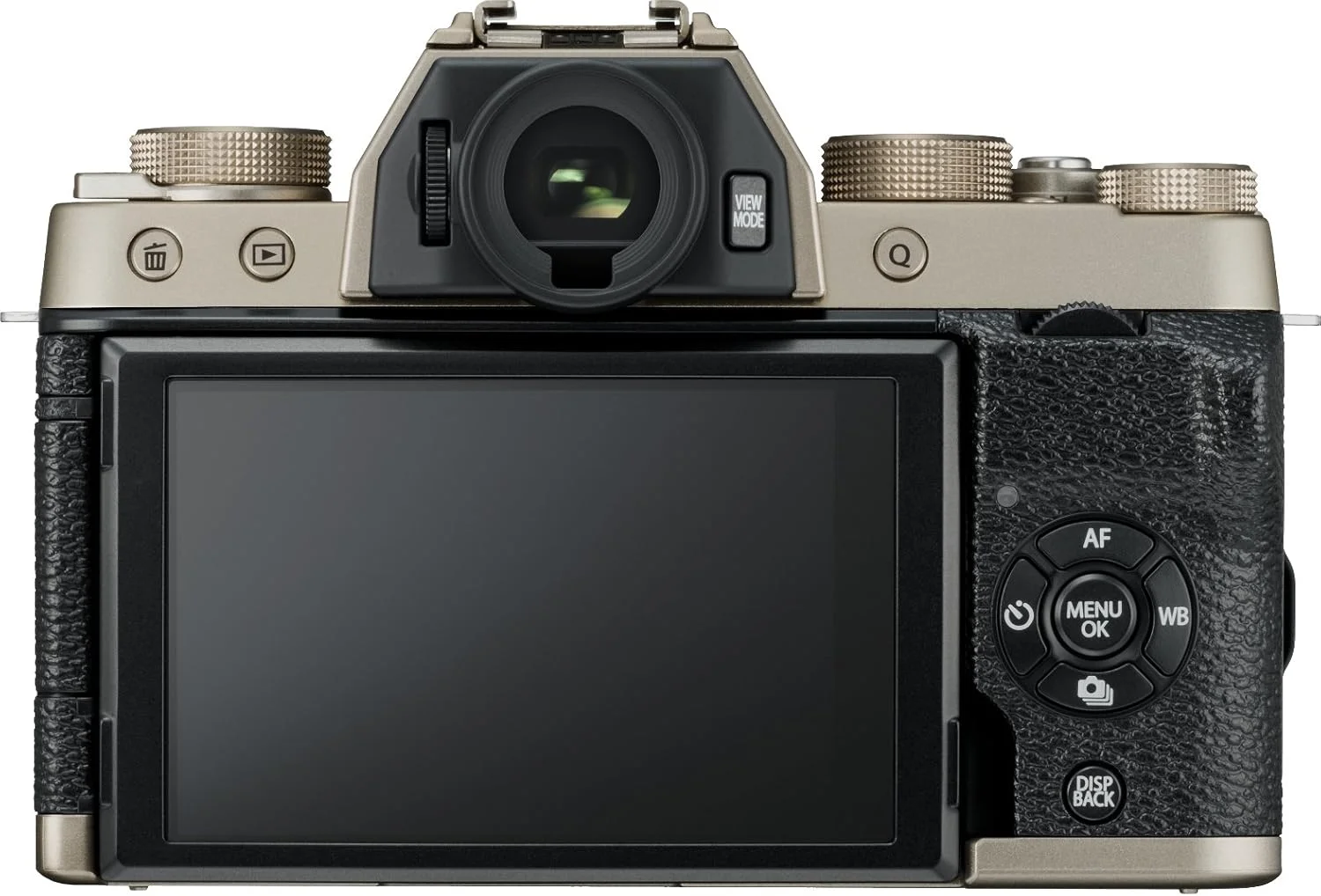 دوربین دیجیتال بدون آینه فوجی فیلم X-T100، طلایی شامپاینی (فقط بدنه)