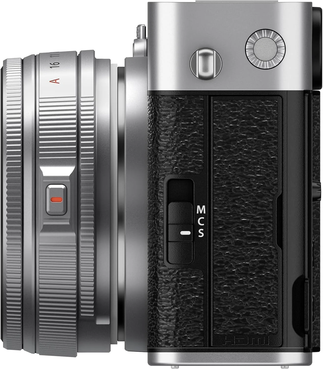 دوربین دیجیتال بدون آینه فوجی فیلم X-E5 با لنز XF23mmF2.8 - نقره ای