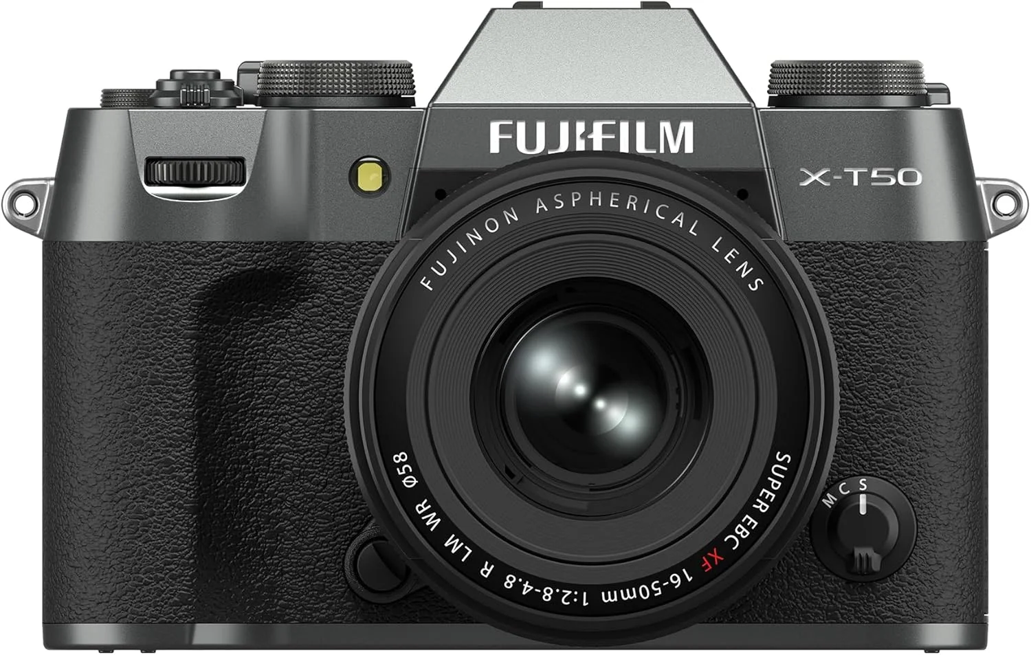 دوربین دیجیتال بدون آینه FUJIFILM X-T50 با لنز XF16-50mmF2.8-4.8 R LM WR - نقره ای ذغالی
