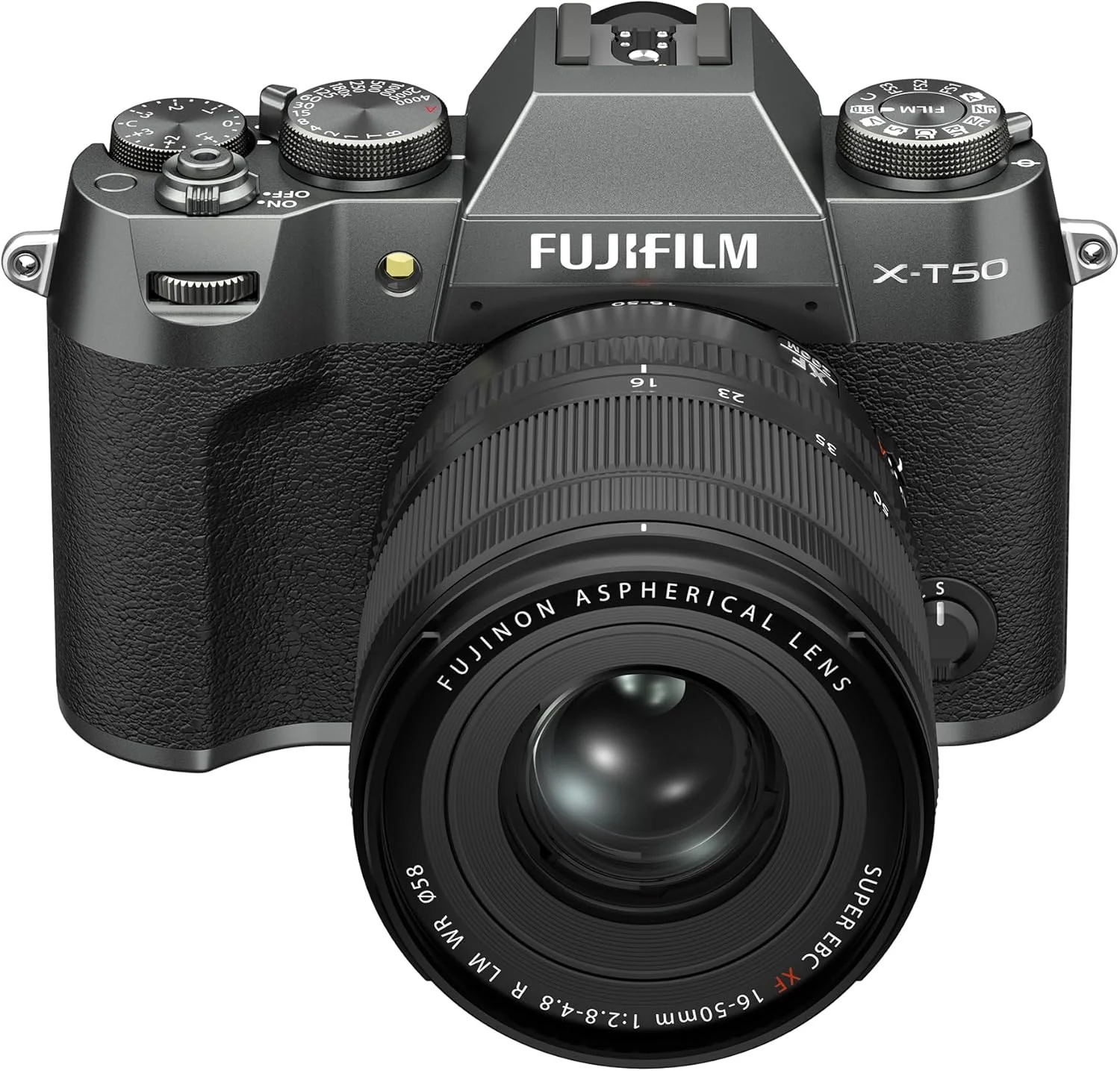 دوربین دیجیتال بدون آینه FUJIFILM X-T50 با لنز XF16-50mmF2.8-4.8 R LM WR - نقره ای ذغالی