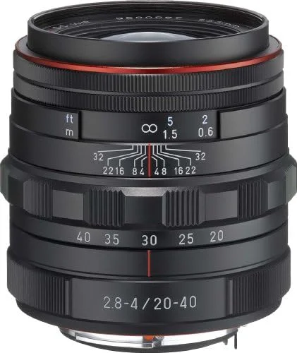 لنز پنتاکس 20-40 میلی‌متر/F 2.8-4.0 HD DA ED LIMITED DC WR 20 میلی‌متری